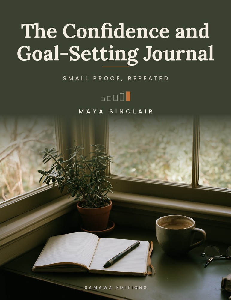 The Confidence and Goal-Setting Journal for Women.