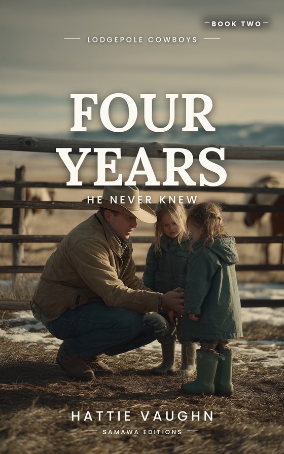 Four Years He Never Knew, book 2 of Lodgepole Cowboys.